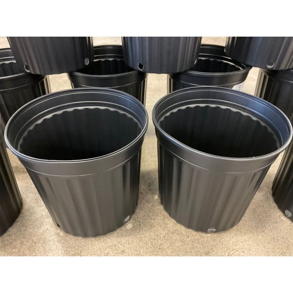 The HC Companies Squat Nursery Black Container, 5 gal - Fred Meyer